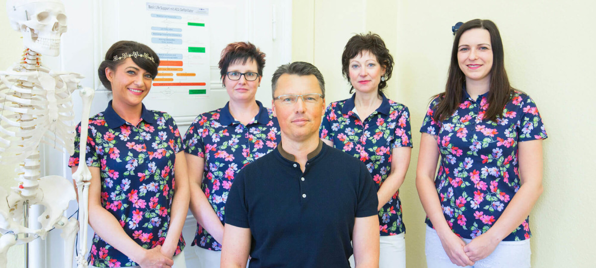 Hausarzt Weißenfels Dipl. Med. Bernhard Blum Team Slider Blum